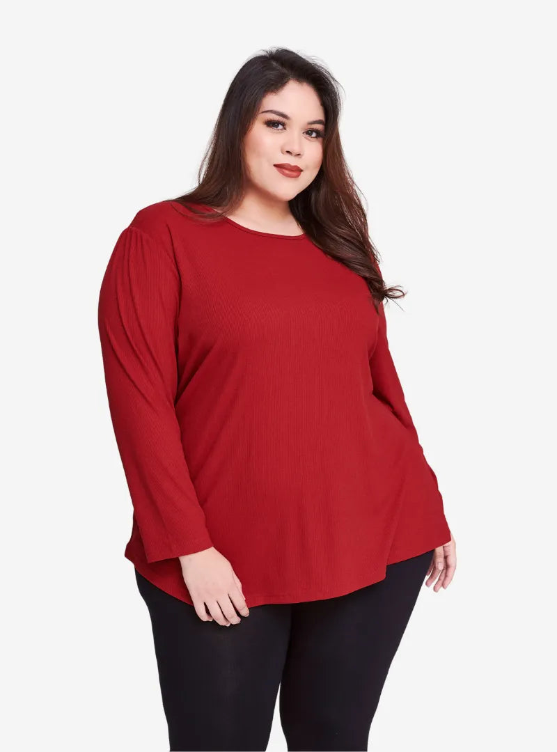 Jessie Top in Red main image 1