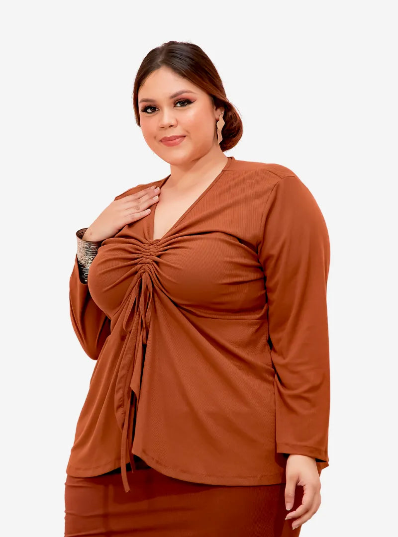 Amelia Ruched Top