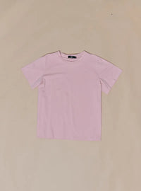 A Dusty Pink Basic Cotton Tee