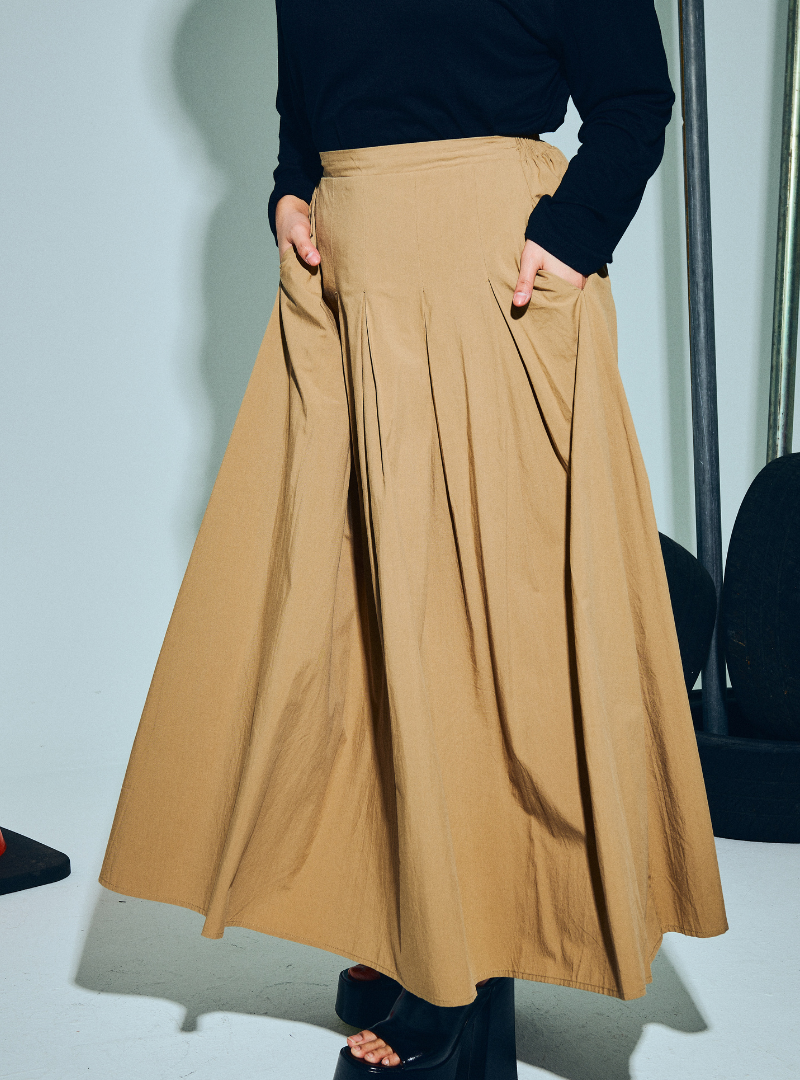 Harper Poplin Skirt – CURVA FABULOUS