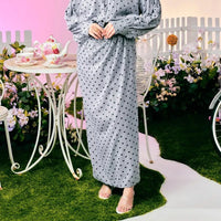 Tun Zamira Love Shaped Polka Dotted Skirt Only