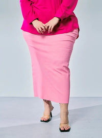 Zalia Denim Long Skirt