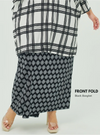 Front Fold Songket Skirt