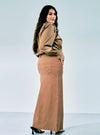 Zalia Denim Long Skirt