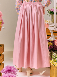 Harper Poplin Skirt - Bombshell