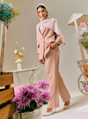 Rosie Dual Button Relaxed Blazer - Skin