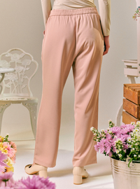 Renee Straight Cut Slacks - Skin