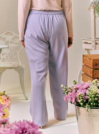 Renee Straight Cut Slacks - Lilac