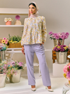 Renee Straight Cut Slacks - Lilac