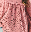 Ezzah Eyelet Doll Top - Plum Beauty