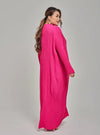 Tun Aimellia Pleated Maxi Dress - Pastel Dreams