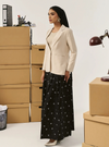 Alice Poplin Skirt - Black Coquette