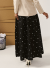 Alice Poplin Skirt - Black Coquette