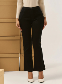 Bianca Bootcut Pants - Black
