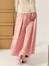 Alice Poplin Skirt - Pink Coquette