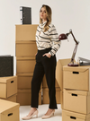 Cleo Straight Cut Slacks - Black