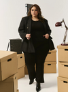 Bianca Bootcut Pants - Black