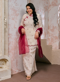 Sulam Yuri Mandarin Oriental Kurung - Roses