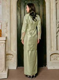 Manis Sofea Kurung Pahang - Sage