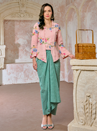 Manis Mawar Kebaya Top Only - Pink