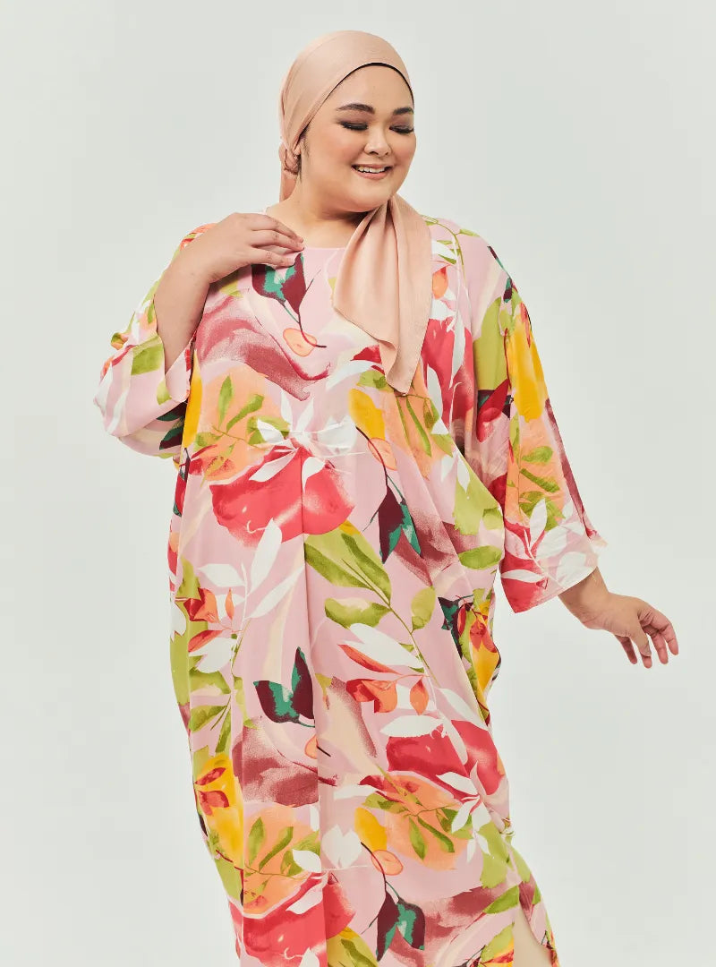 NEON PINK RAYA ESSENTIAL KNOT FRONT