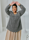 Tun Natasha Eyelet Top Only - Black
