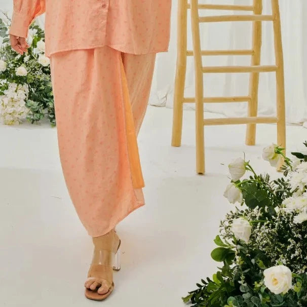 Tun Zamira Love Shaped Polka Dotted Skirt Only