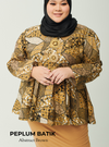 Mardhiah Batik Kebaya Peplum Top Only