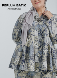 Mardhiah Batik Kebaya Peplum Top Only