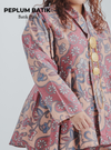 Mardhiah Batik Kebaya Peplum Top Only