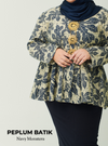 Mardhiah Batik Kebaya Peplum Top Only