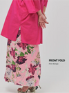 Front Fold Songket Skirt