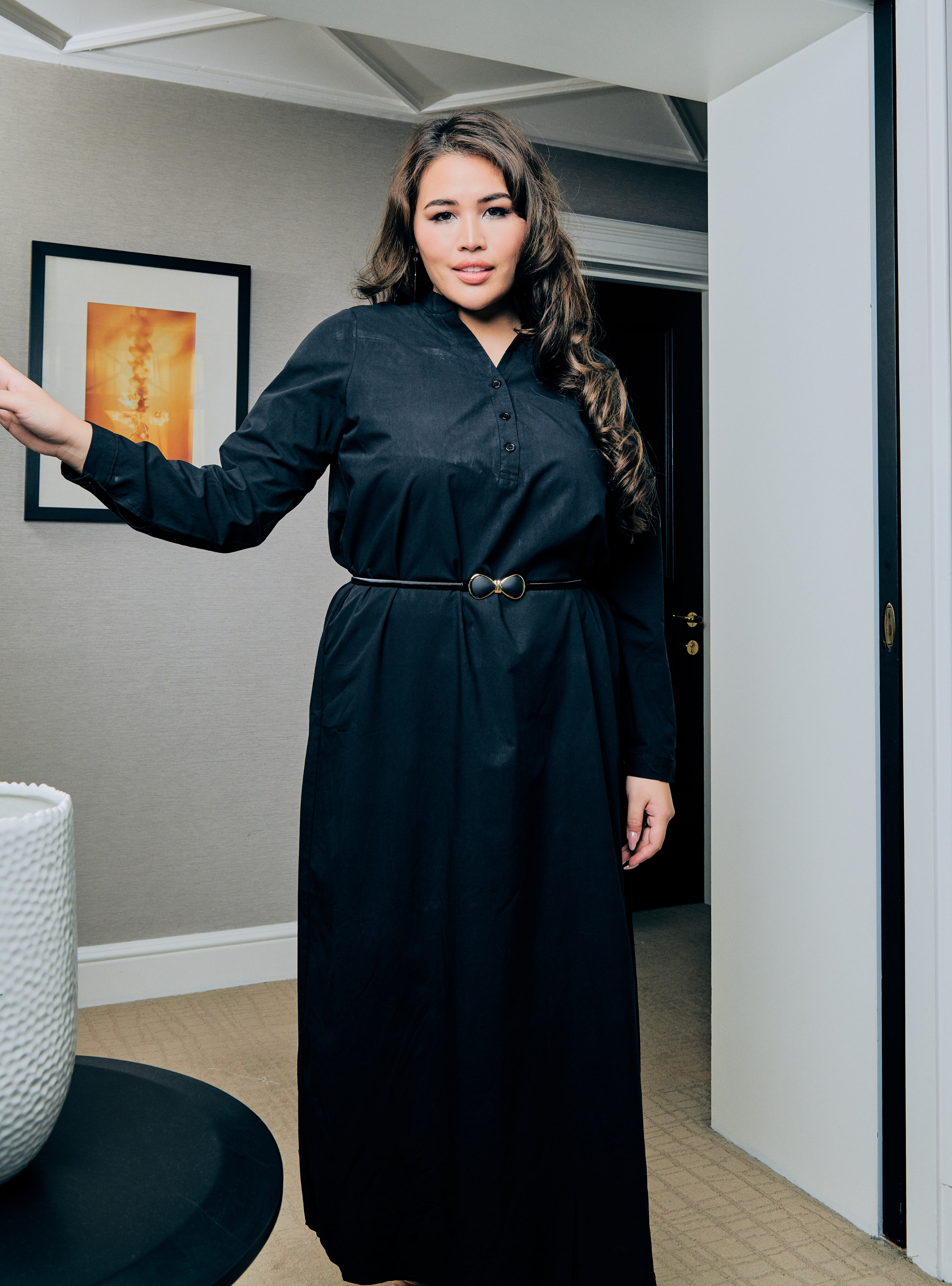 longline shirt dress Zahra Longline Shirt Dress