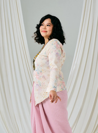 Tun Rafiza Eyelet Kebaya Top Only