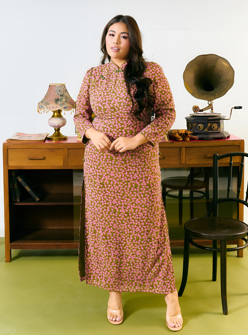Lam Tai Maxi Cheongsam Dress