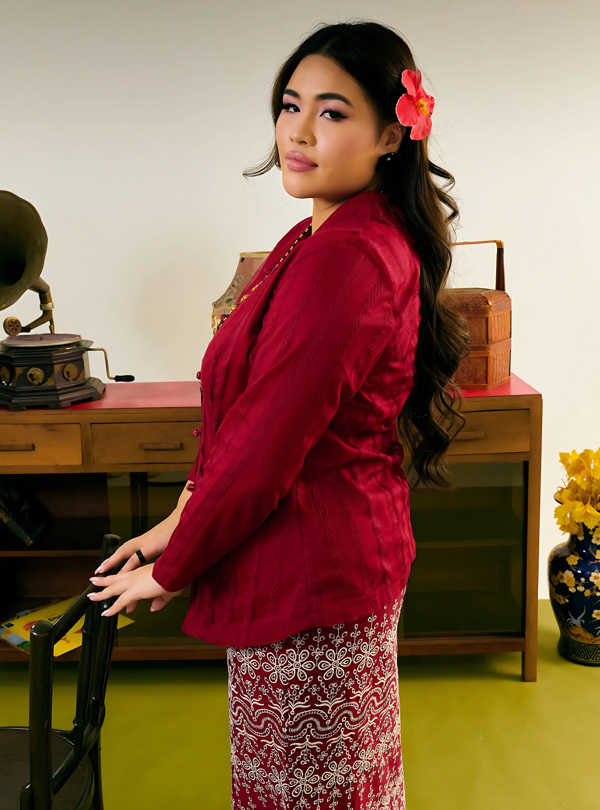 Li Tai Lace Cheongsam Top – CURVA FABULOUS