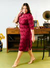 Wu Tai Midi Cheongsam Dress