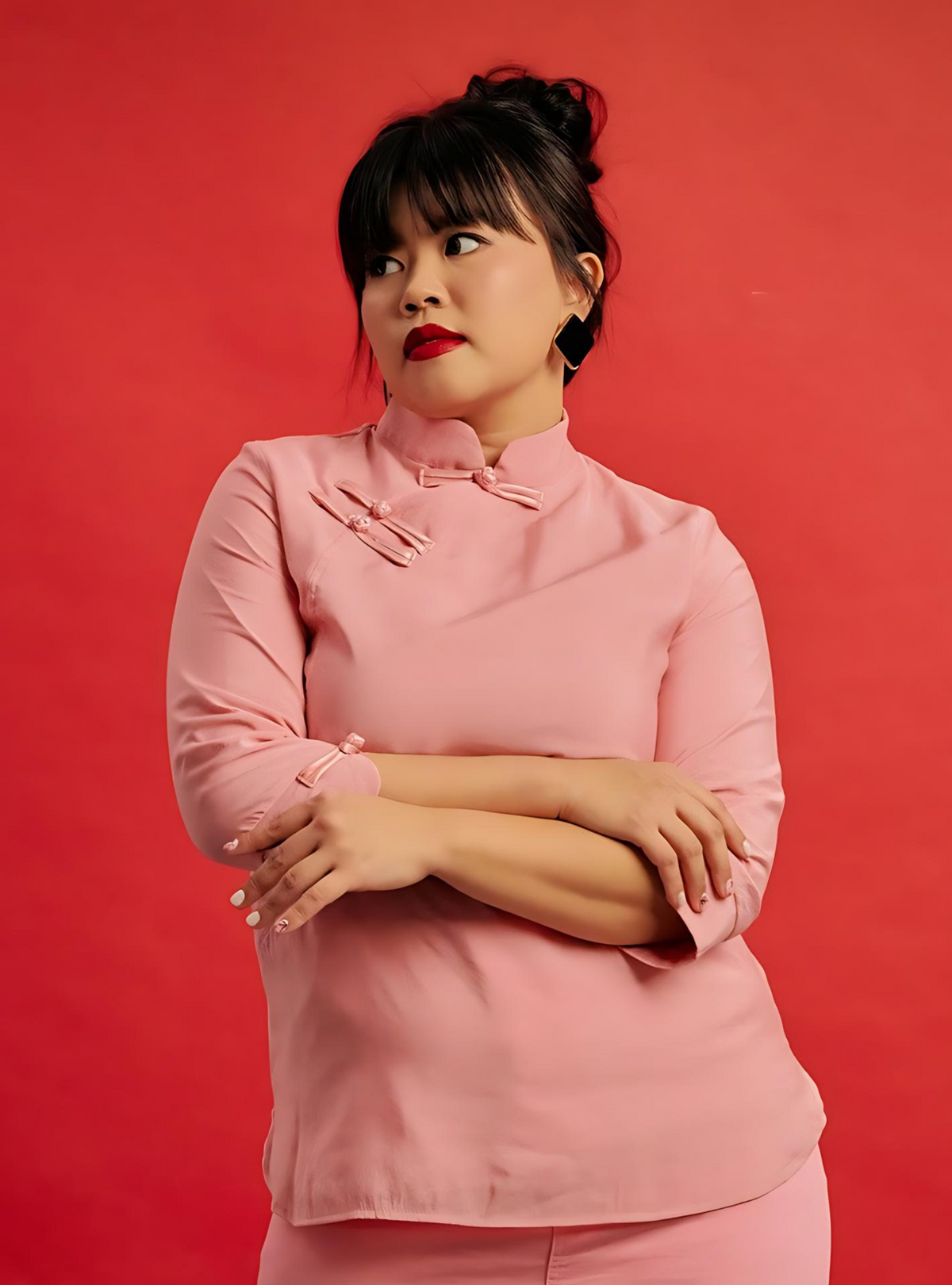 Tao Jie Cheongsam Top - Nude Bombshell