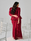 Tun Aqilah Peplum Lace Kurung