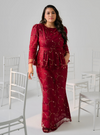 Tun Aqilah Peplum Lace Kurung