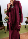Tun Eliana Doll Kurung - Burgundy