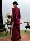 Tun Eliana Doll Kurung - Burgundy