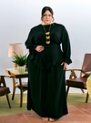 Tun Kamila Wrap Kurung - Black