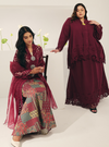 Tun Eliana Doll Kurung - Burgundy