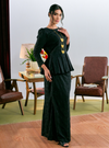 Tun Mastura Roses Embroidered Peplum Kurung