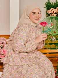Bambi Button-Front Top - Pink Secret