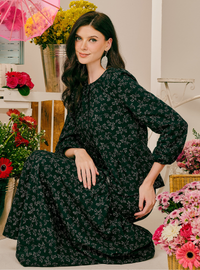 Zola A-Line Tiered Skirt - Baby Breath