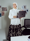 Margo Statement Embroidered Skirt