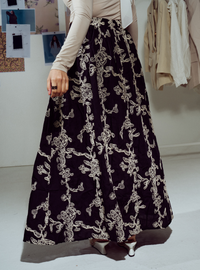 Margo Statement Embroidered Skirt