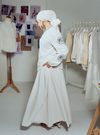 Tess Embroidered Button-up Shirt - White